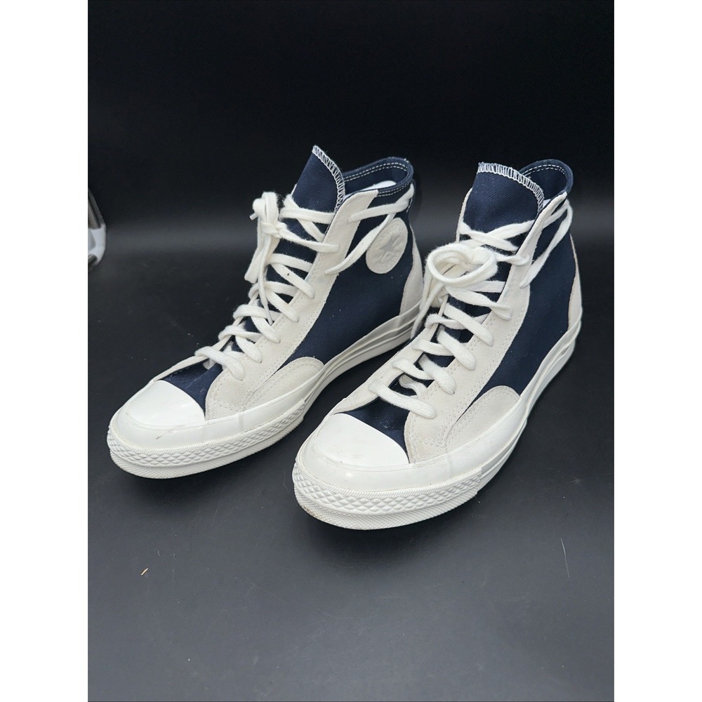 Converse Chuck 70 High Final Club Obsidian Egret Sneakers Men's 9 Women's 11